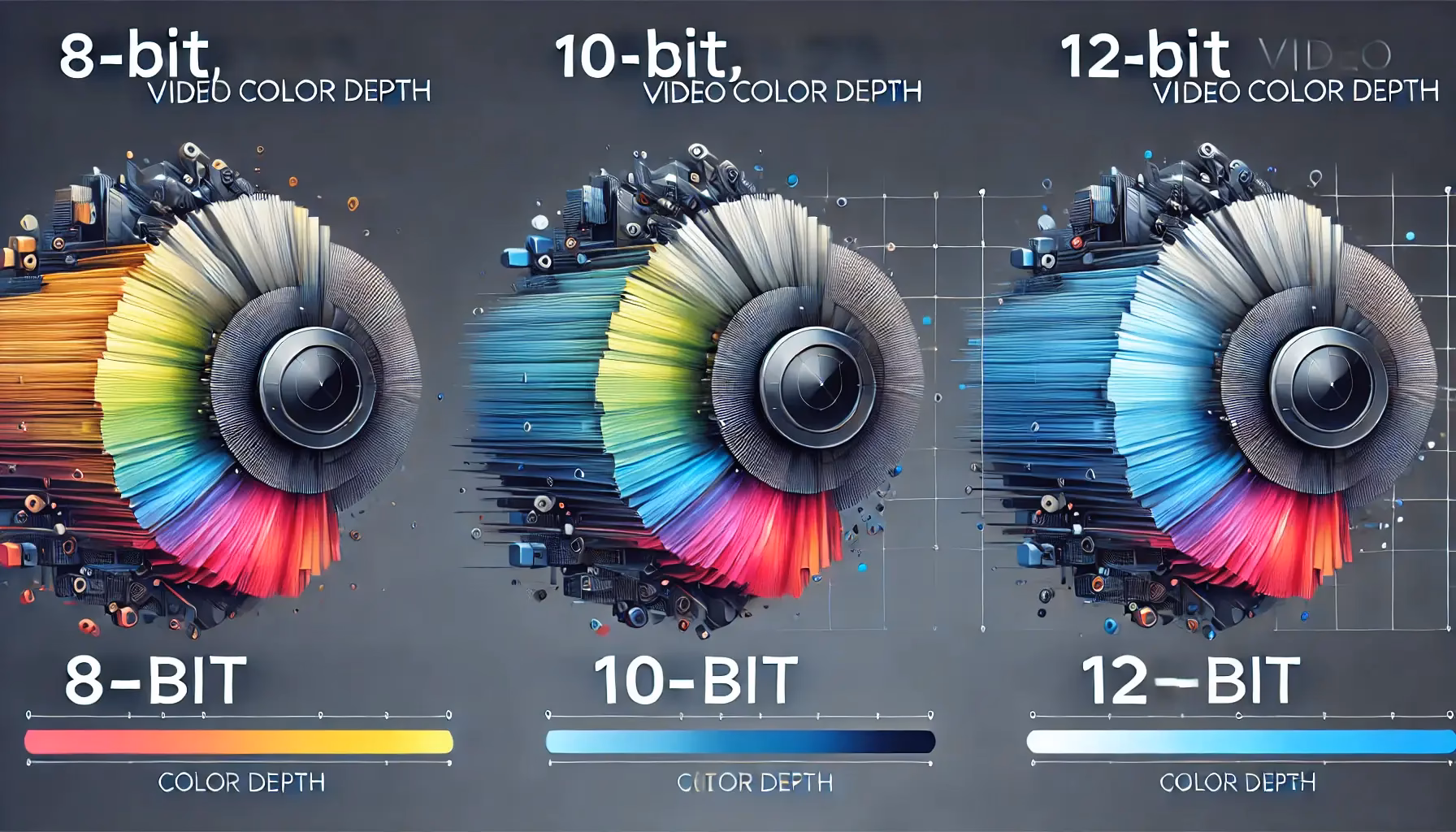 Was ist die 10-Bit-Farbe in der Kamera?