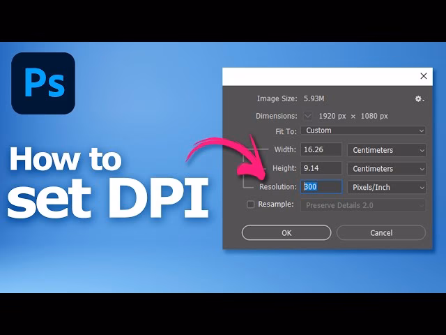 Was sind 300 ppi in Photoshop?