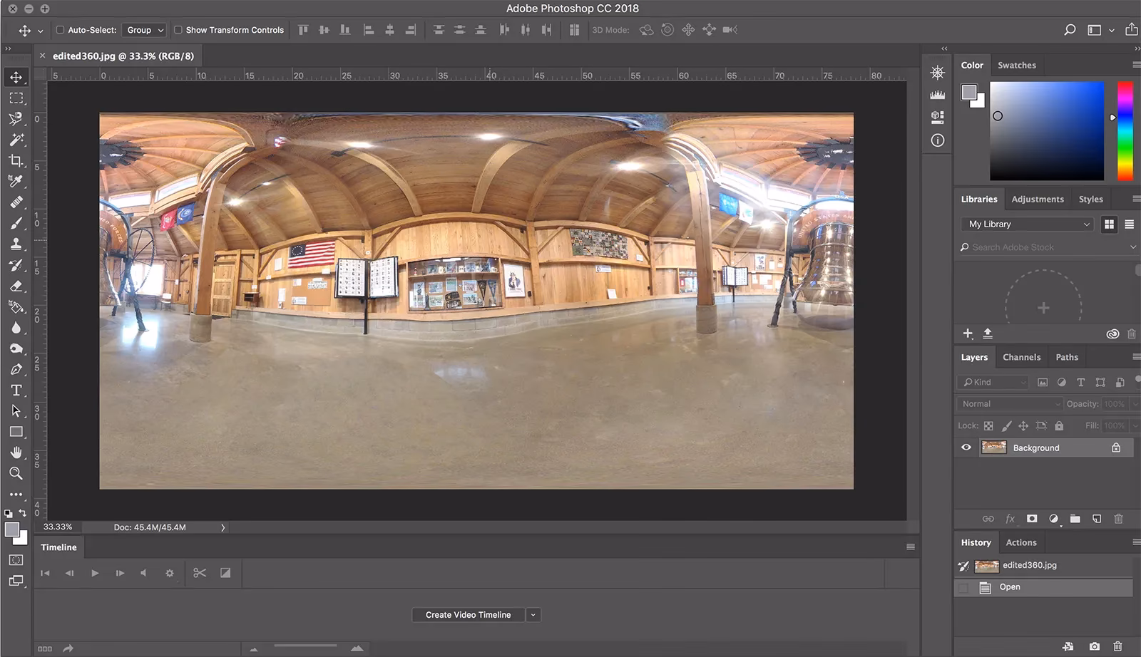 Kann man ein 360-Grad-Foto bearbeiten?