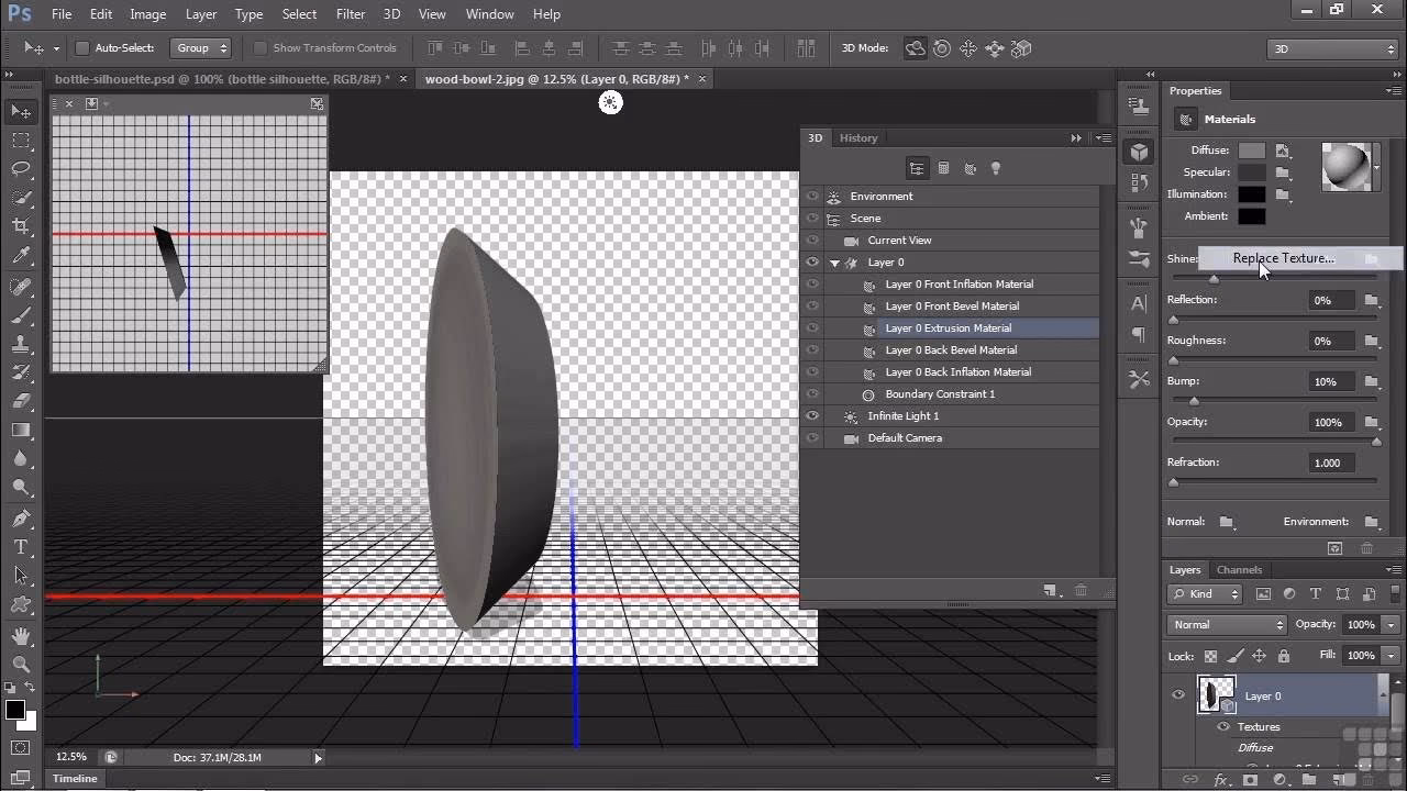 Können Sie STL in Photoshop öffnen?