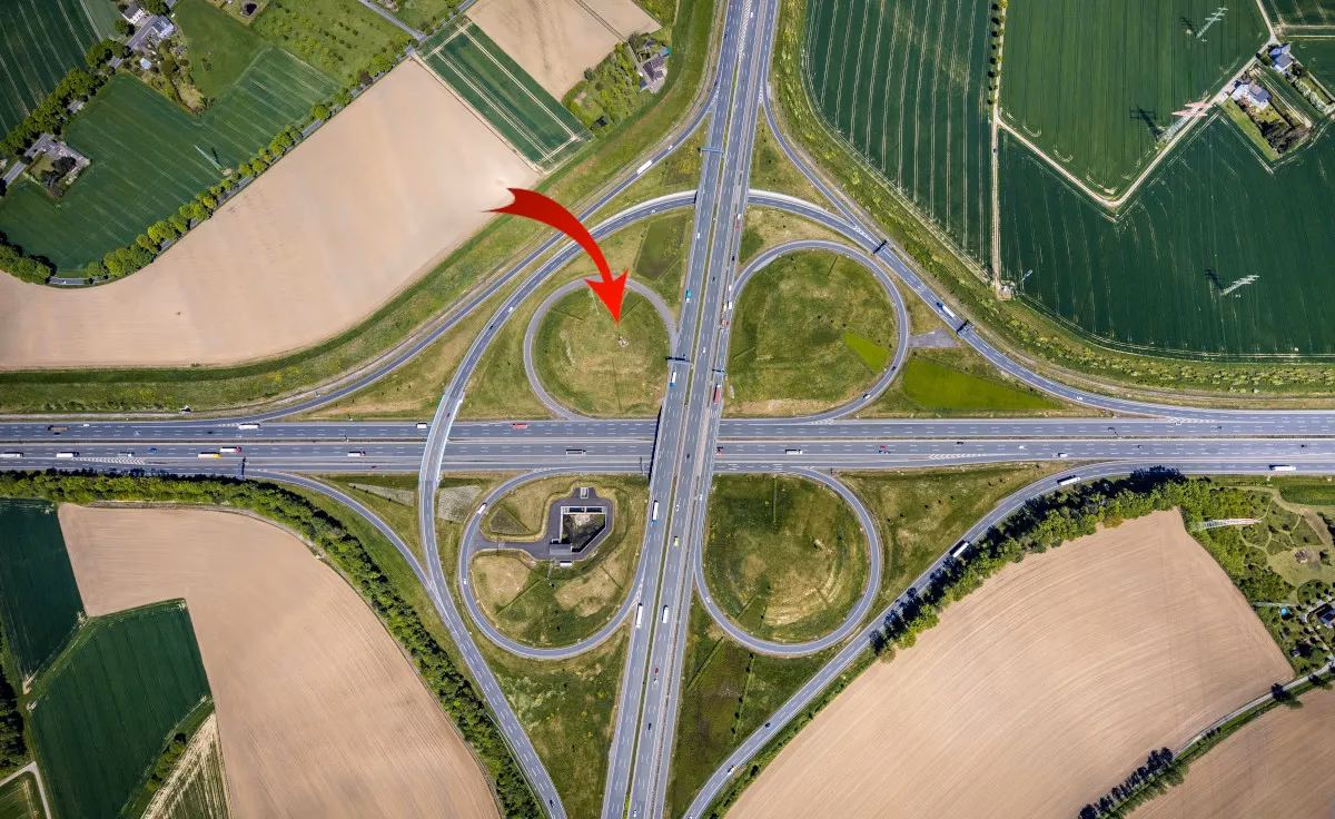 Was bedeutet der Hubschrauber am Kamener Kreuz?
