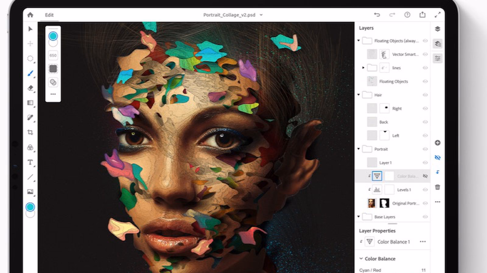 Can you use Adobe Photoshop on an iPad Pro?