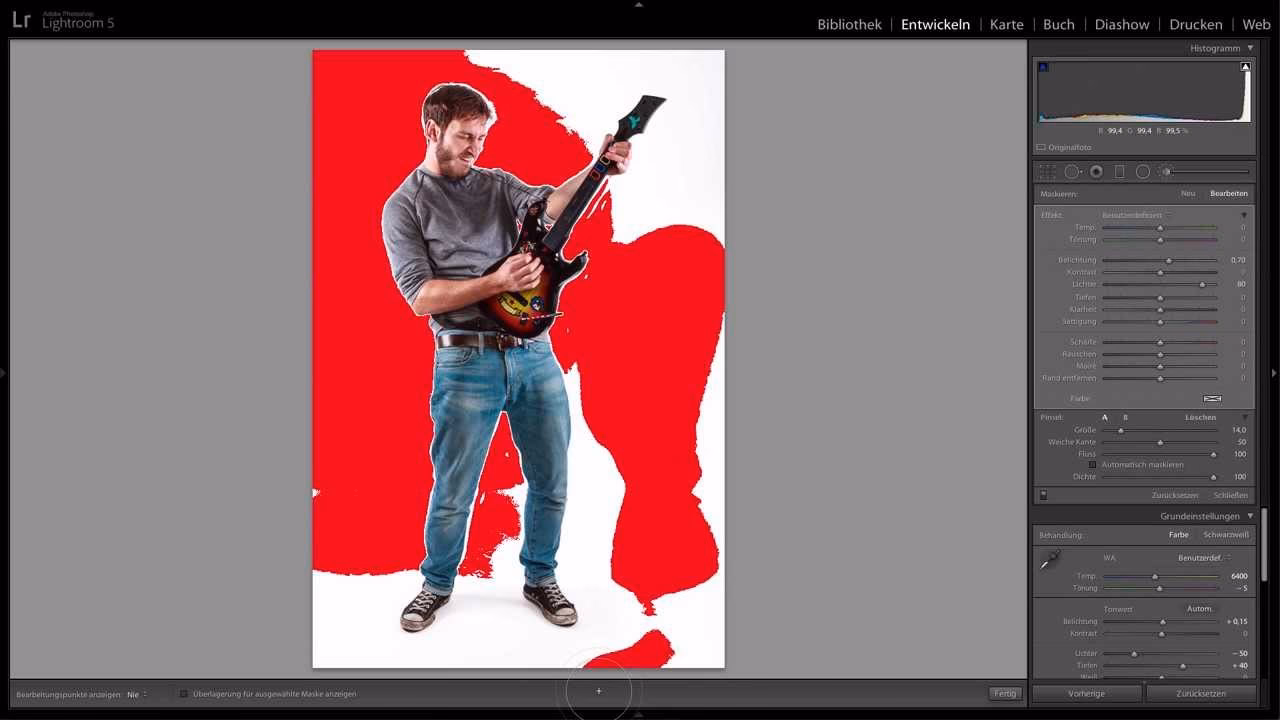 Wie beschneide ich in Lightroom?