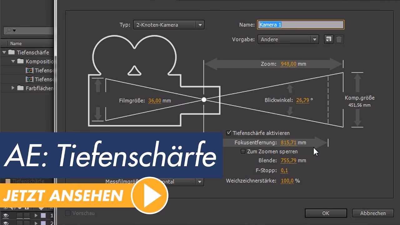 Was ist der DOF-Effekt in After Effects?