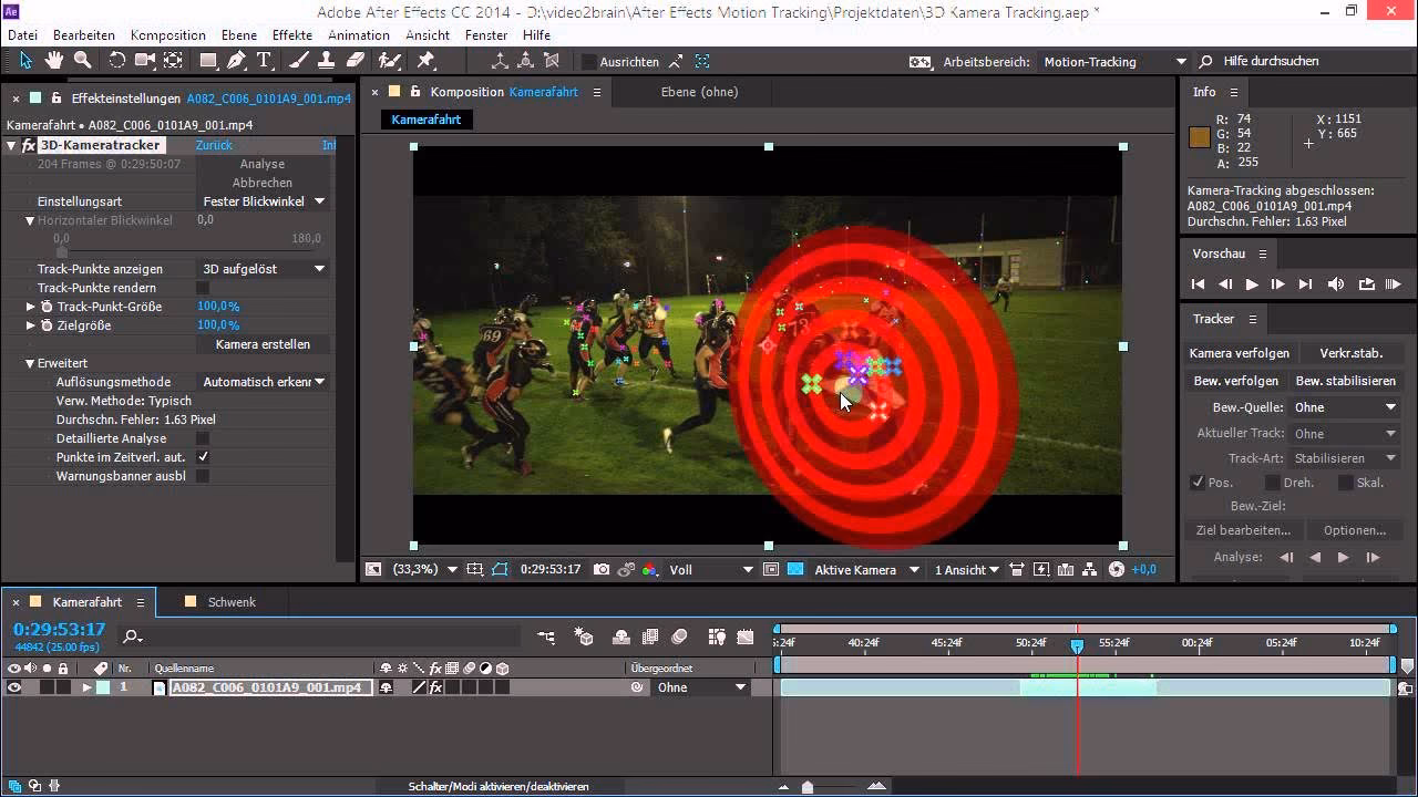 Was ist 3D-Kamera-Tracking?