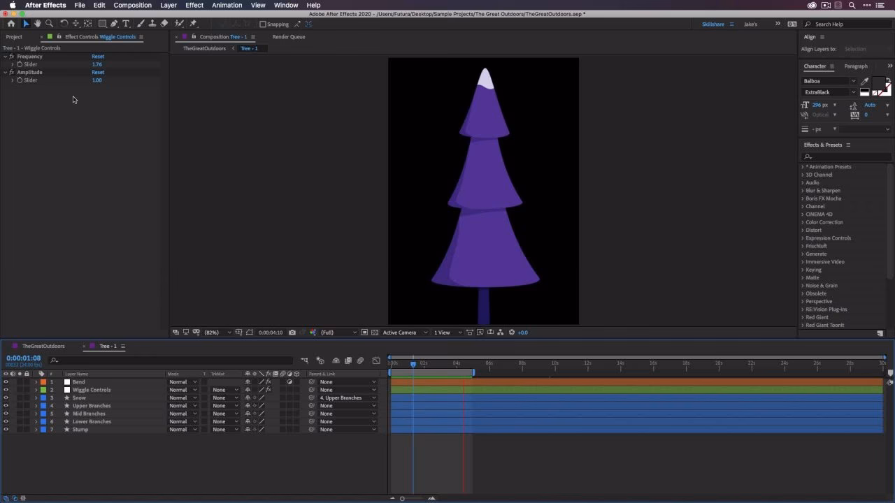 Welche Effekte gibt es in After Effects?