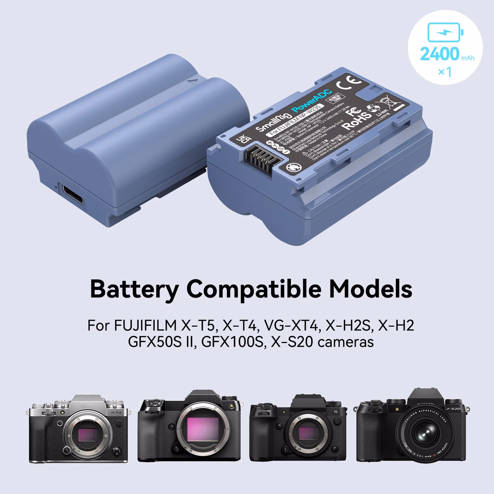 Welche Batterien benötigt Fujifilm?