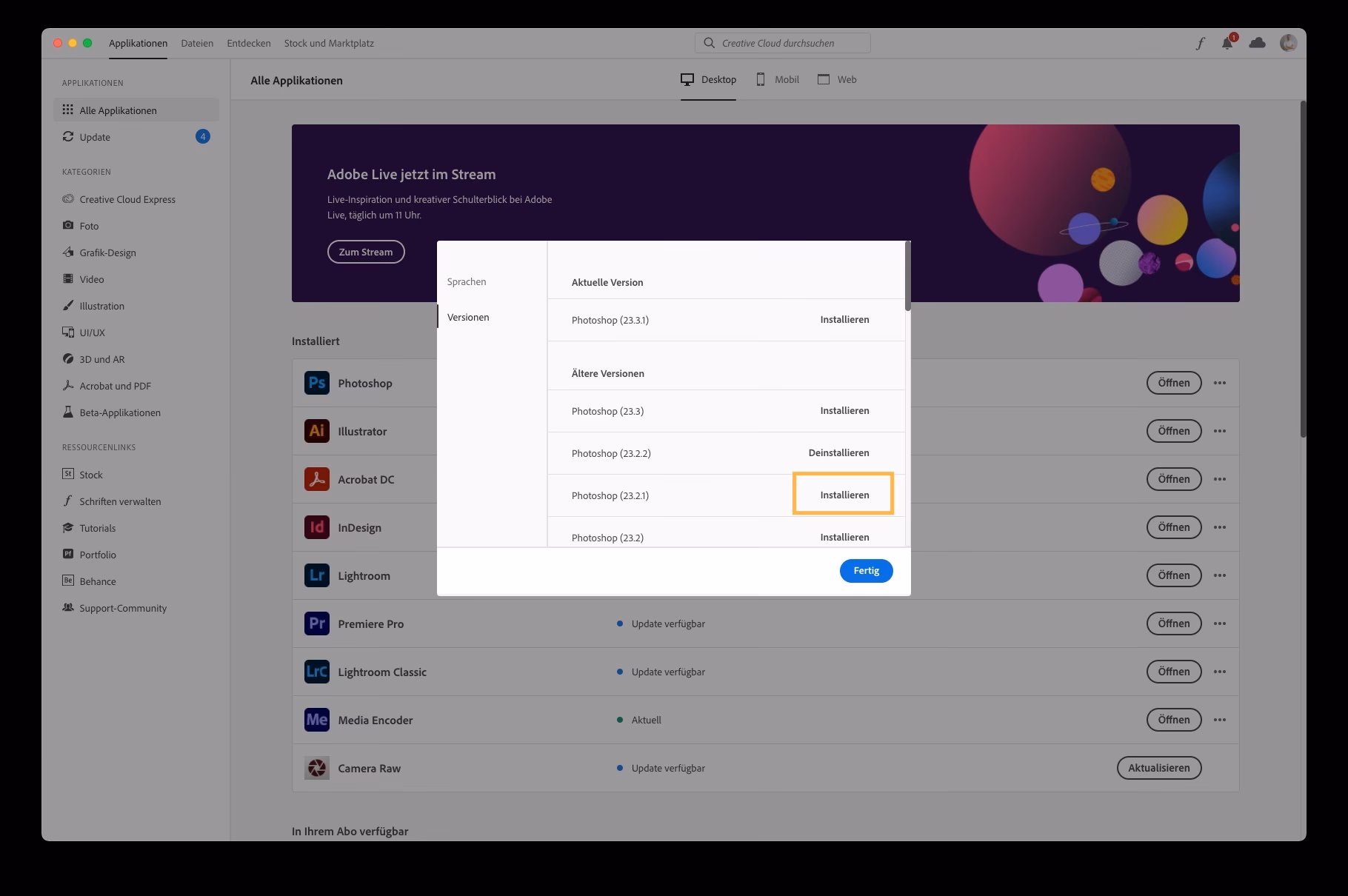 Wo kann ich altes Photoshop herunterladen?