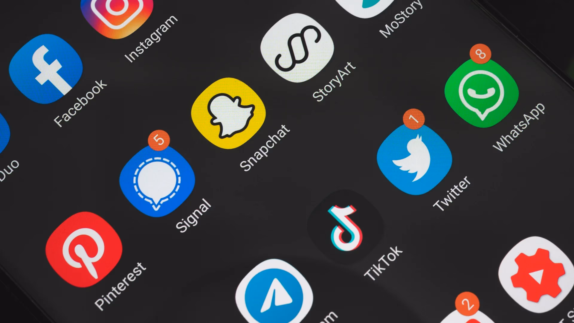 Was bedeutet der rote Punkt in der Kamera-App?