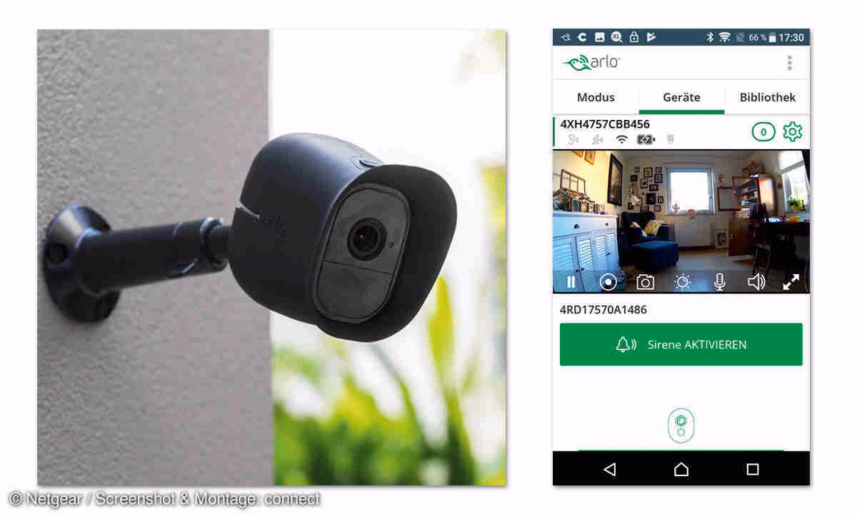 Welche Modi gibt es bei Arlo?