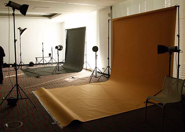 Wie richtet man ein Fotostudio ein?