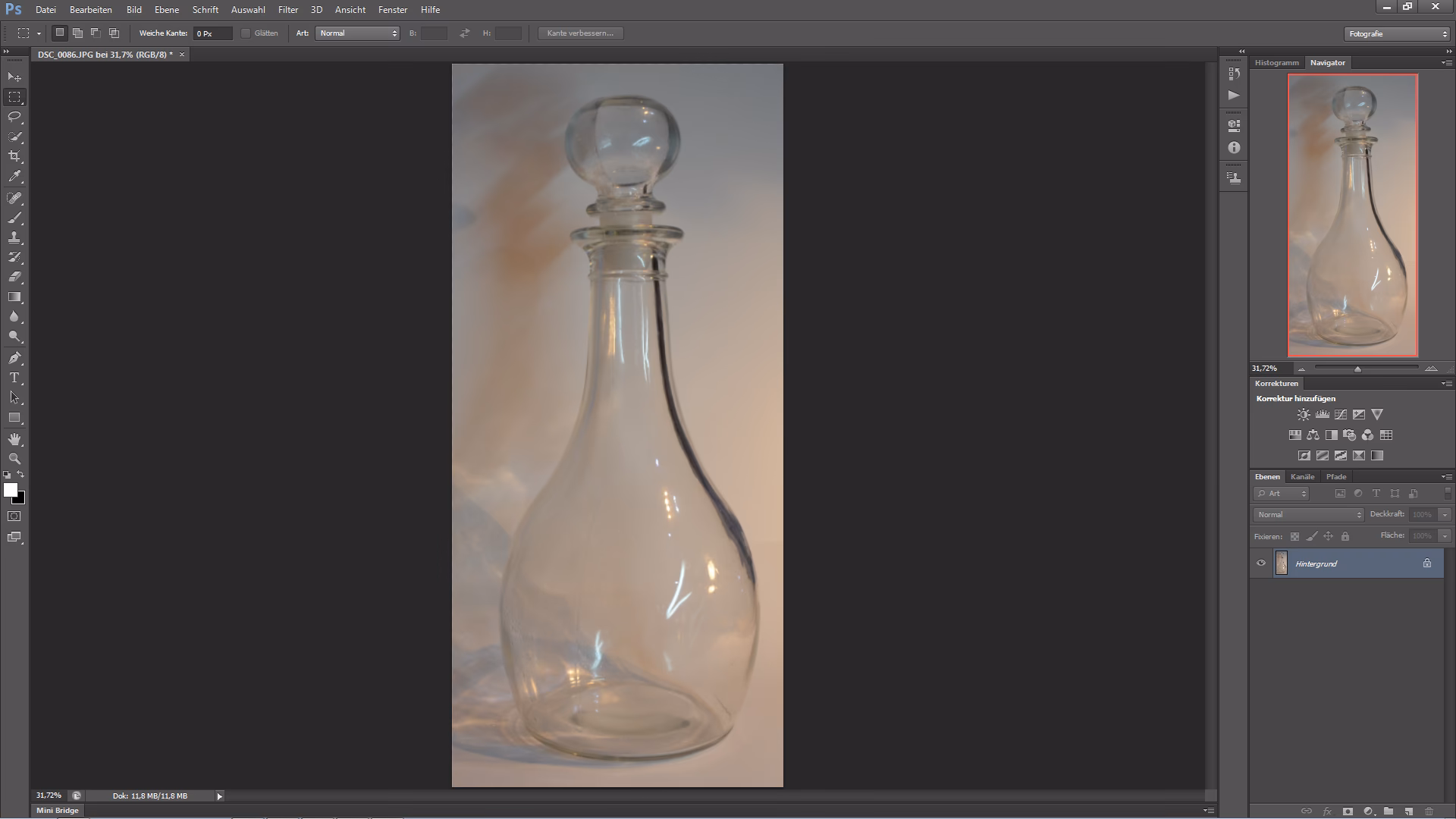 Gibt es in Photoshop ein Schnittwerkzeug?