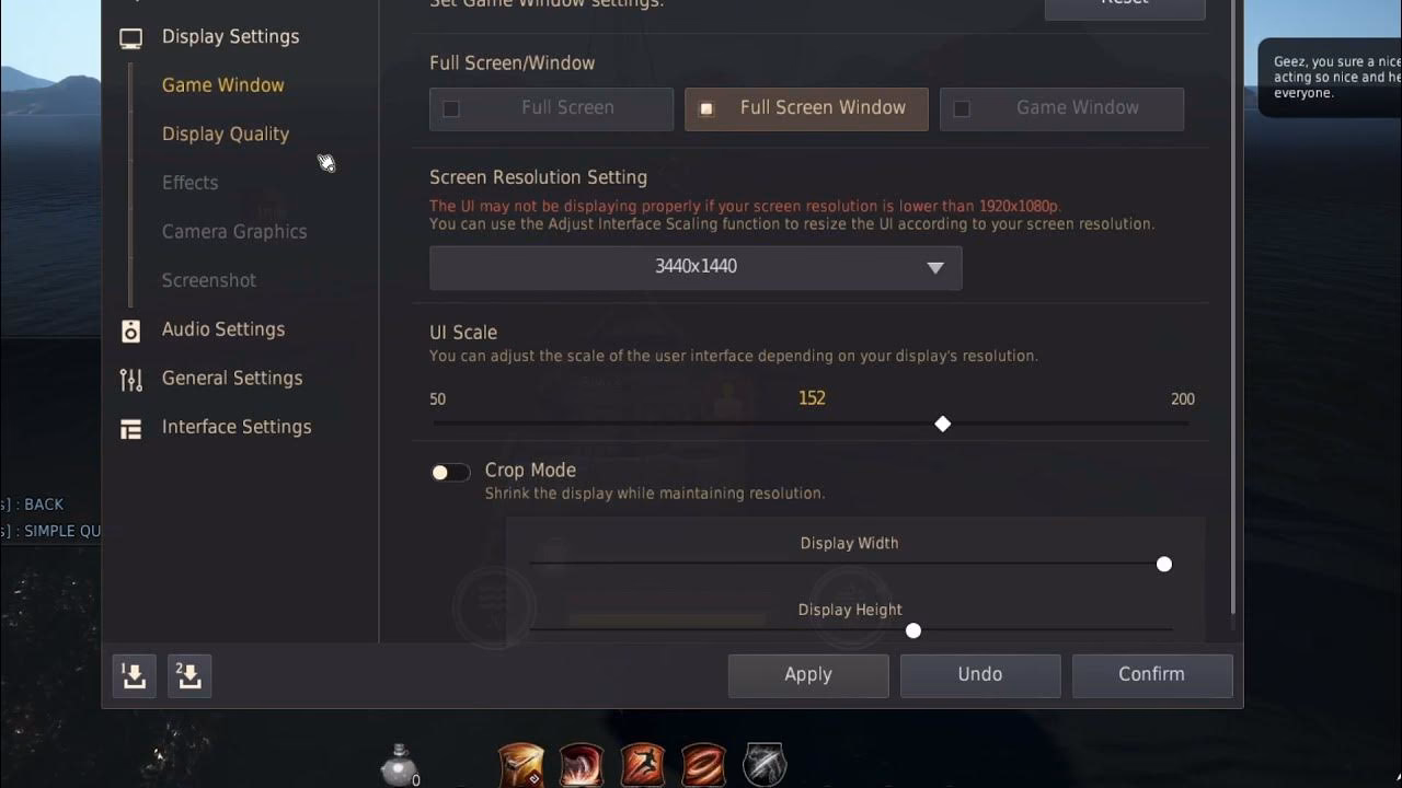 How to change camera position in BDO?