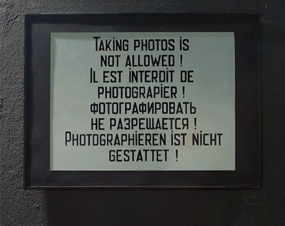 Ist im Berghain ein Fotoverbot vorgeschrieben?