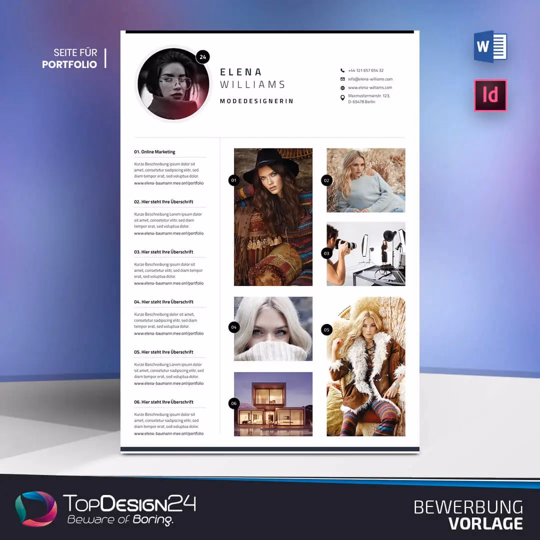 Was sollte ich in mein Fotoportfolio schreiben?