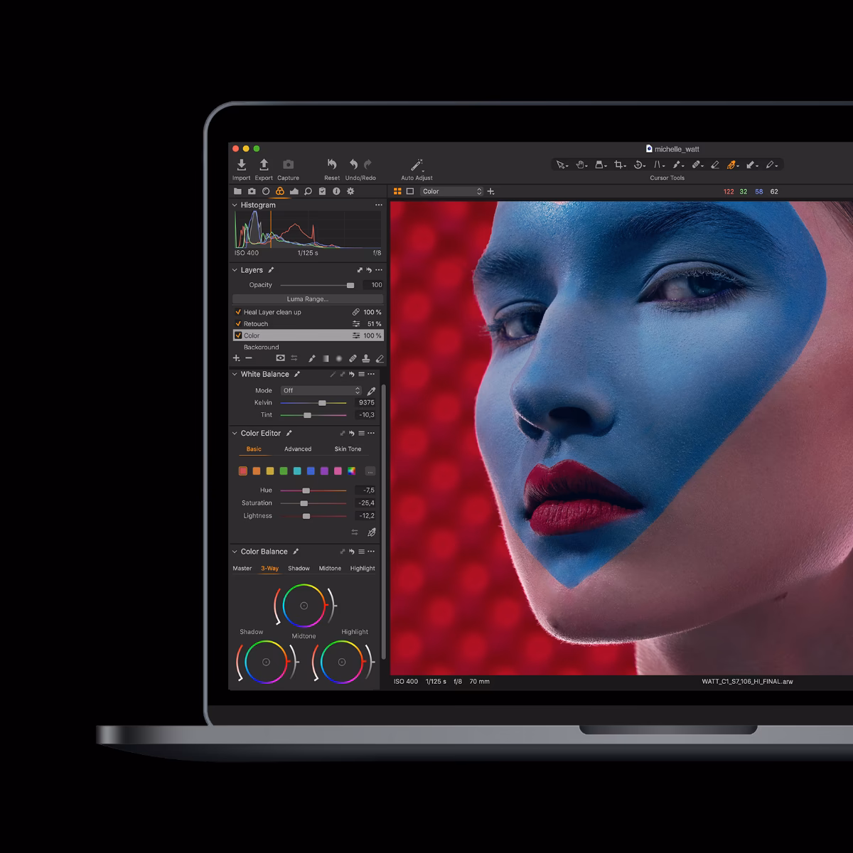 Kann man in Capture One Fotos bearbeiten?