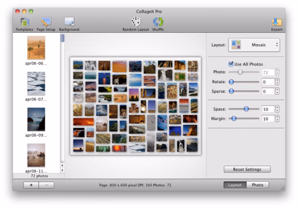 Was ist der Fotocollage-Maker auf dem Mac?