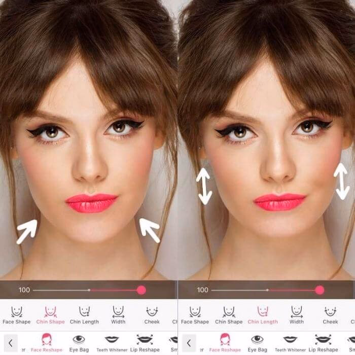 Wie kann ich mein Gesicht schmaler machen?