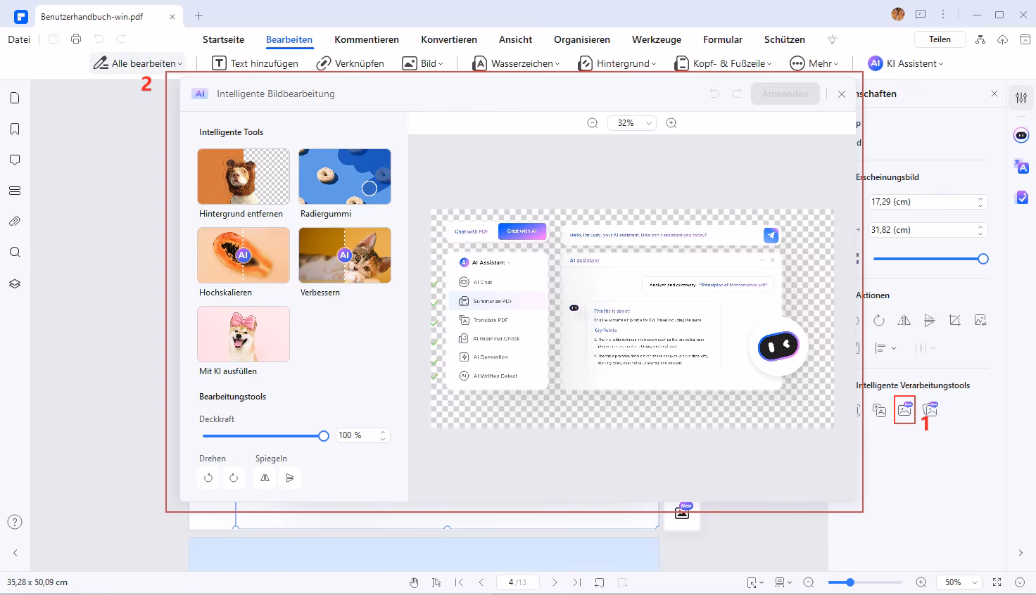 Wie kann ich ein PDF kostenlos bearbeiten?