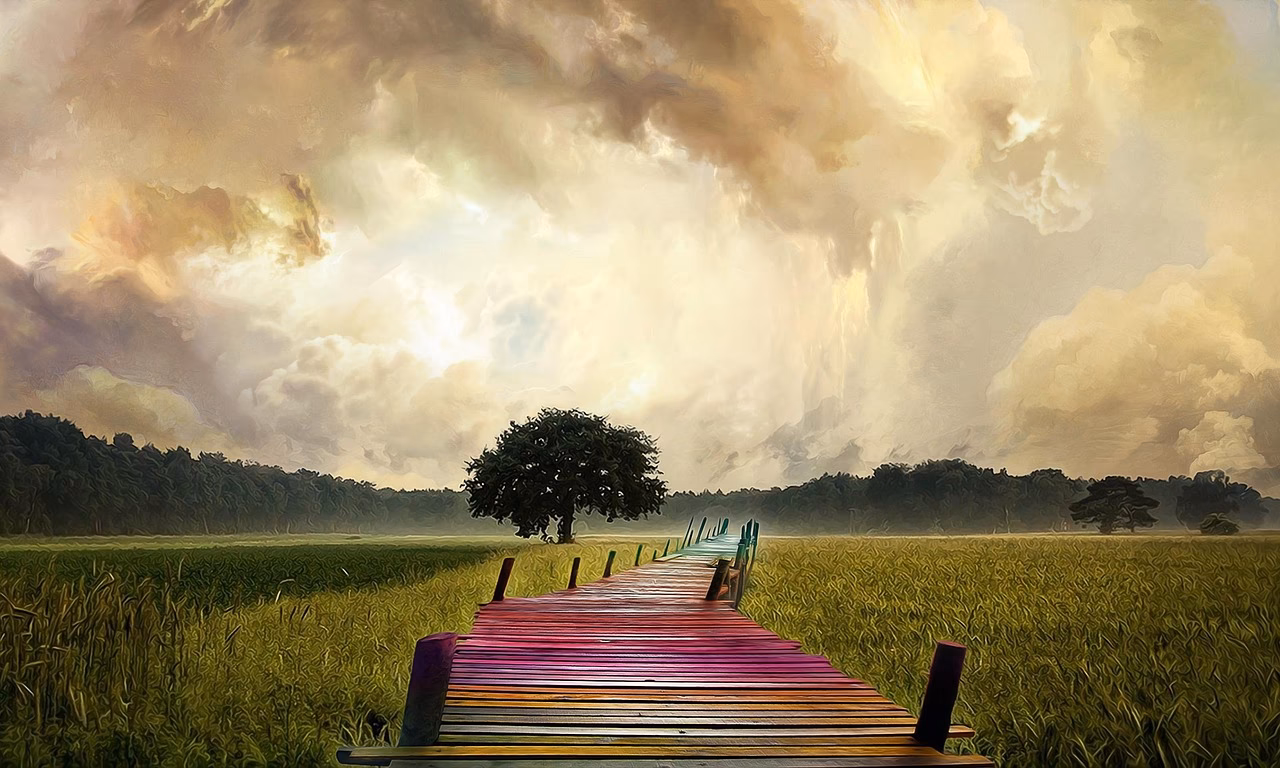 Wann leuchtet die Regenbogenbrücke?