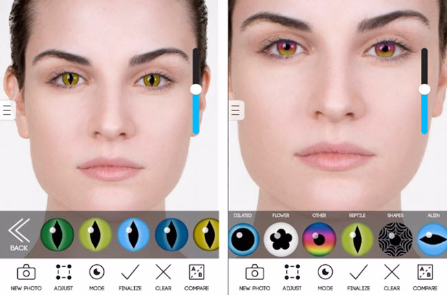 Welche Fotobearbeitungs-App behebt rote Augen?