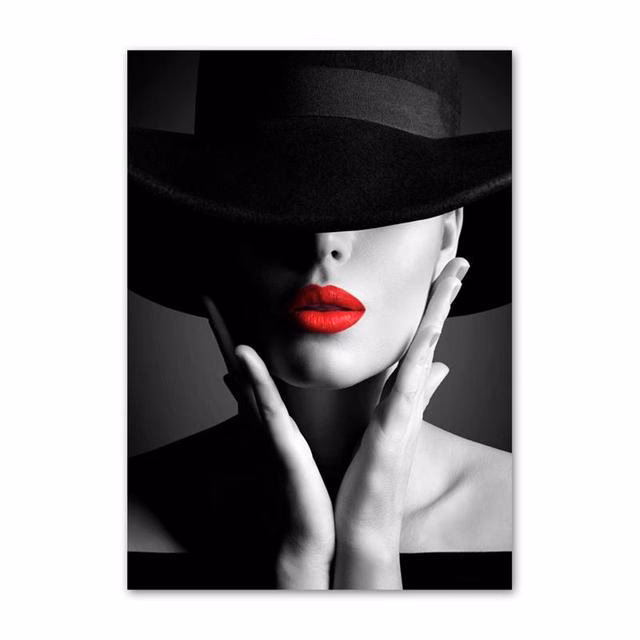 Was bedeuten die roten Lippen?