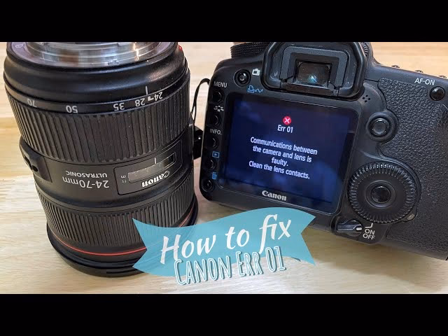 Was ist Fehler 01 bei Canon 5d?