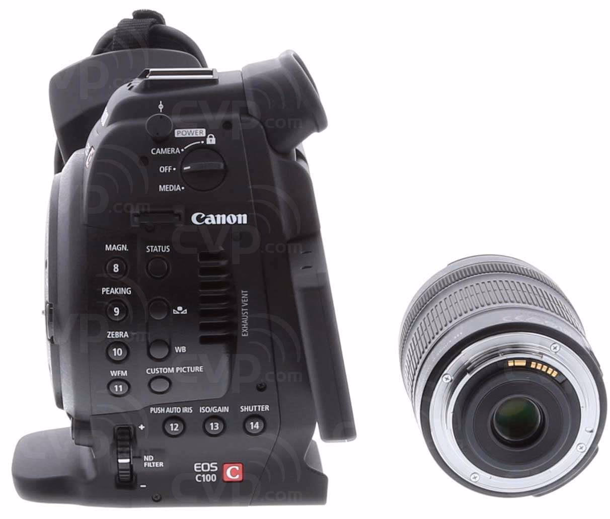 Wie alt ist die Canon C100?