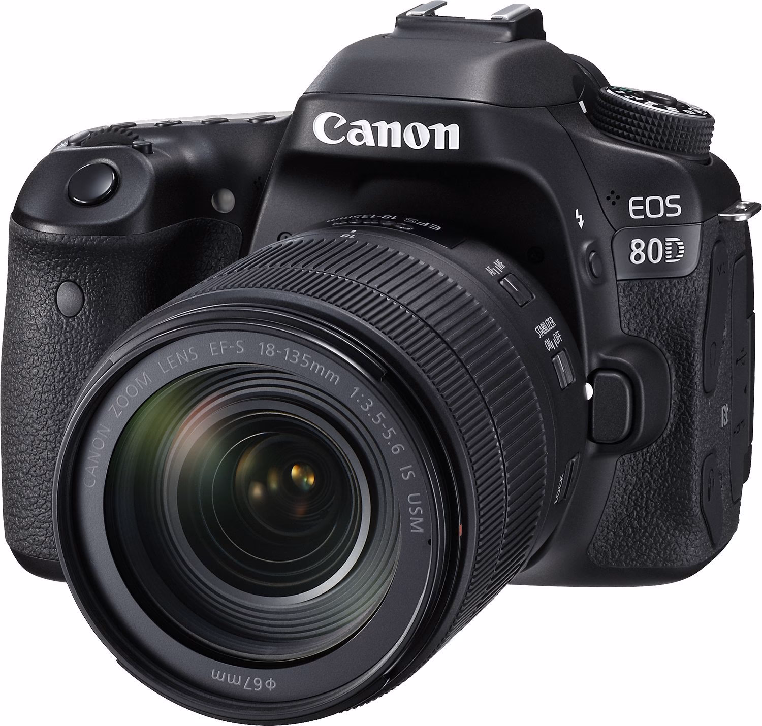 Hat die Canon EOS 80D einen Bildstabilisator?