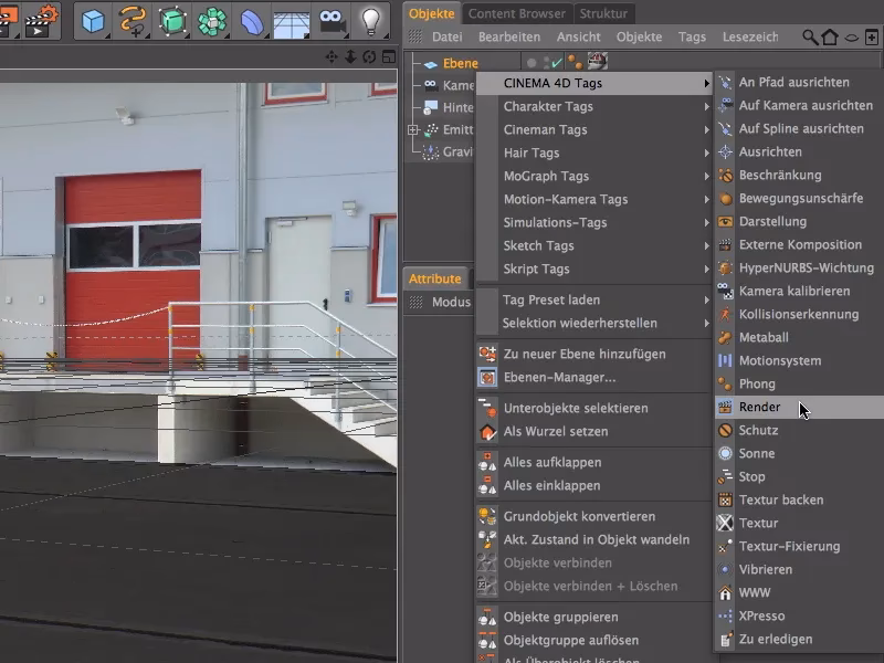 Wie kann ich eine Kamerabewegung in C4D rückgängig machen?