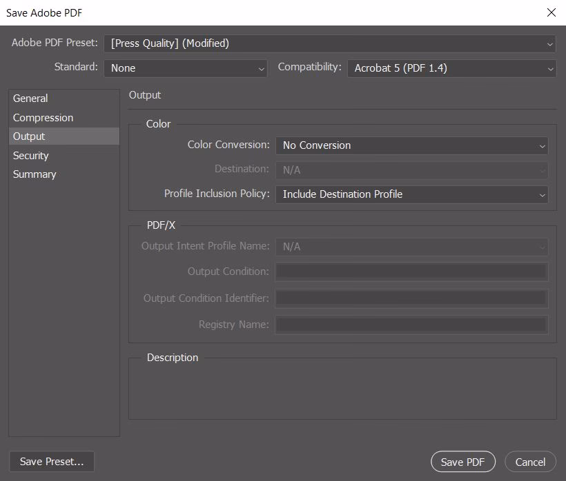 Wie speichere ich Photoshop ohne Qualitätsverlust als PDF?