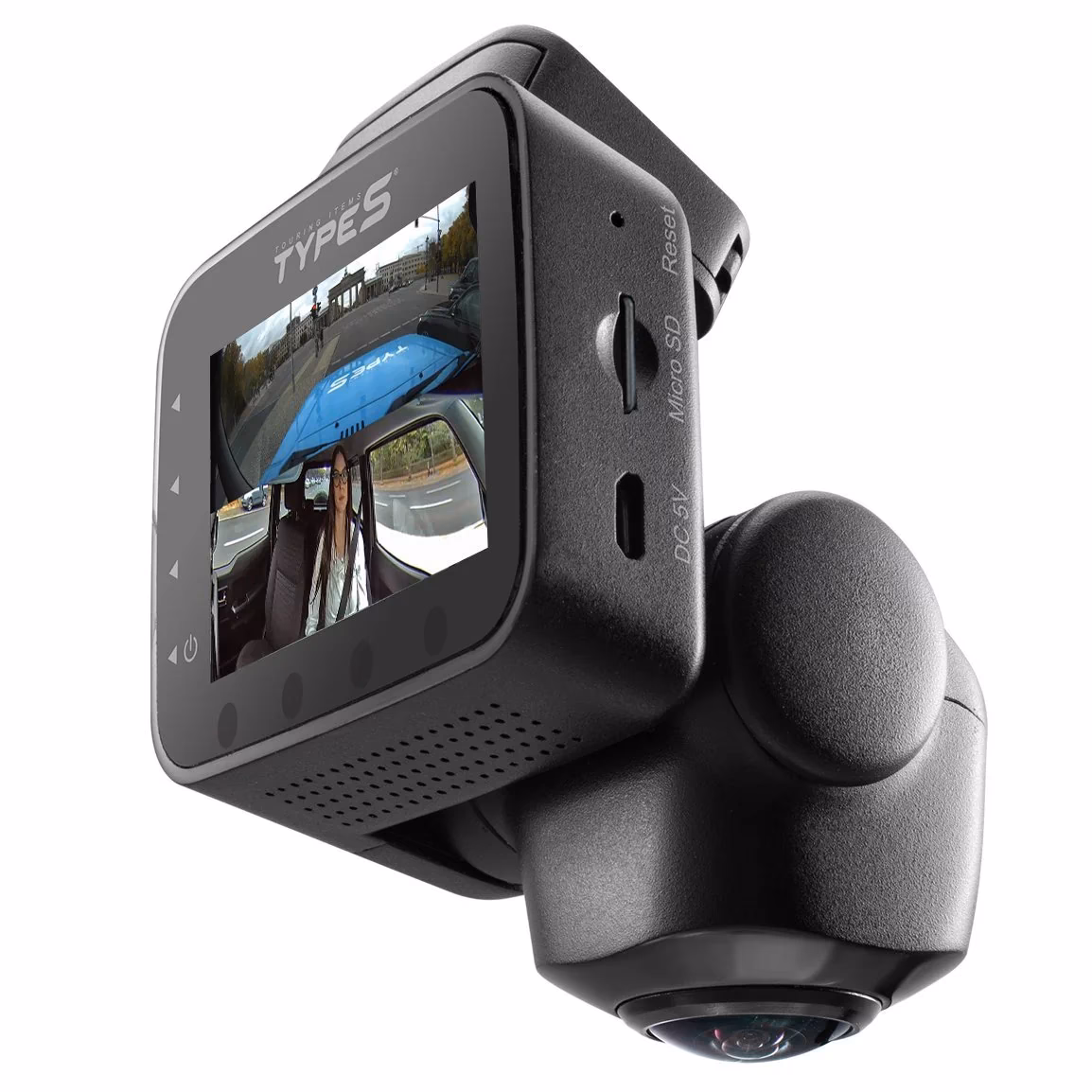 Kann man eine 360-Grad-Dashcam bekommen?