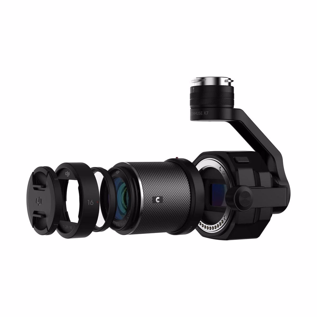 Welche Auflösung hat die Zenmuse x7?