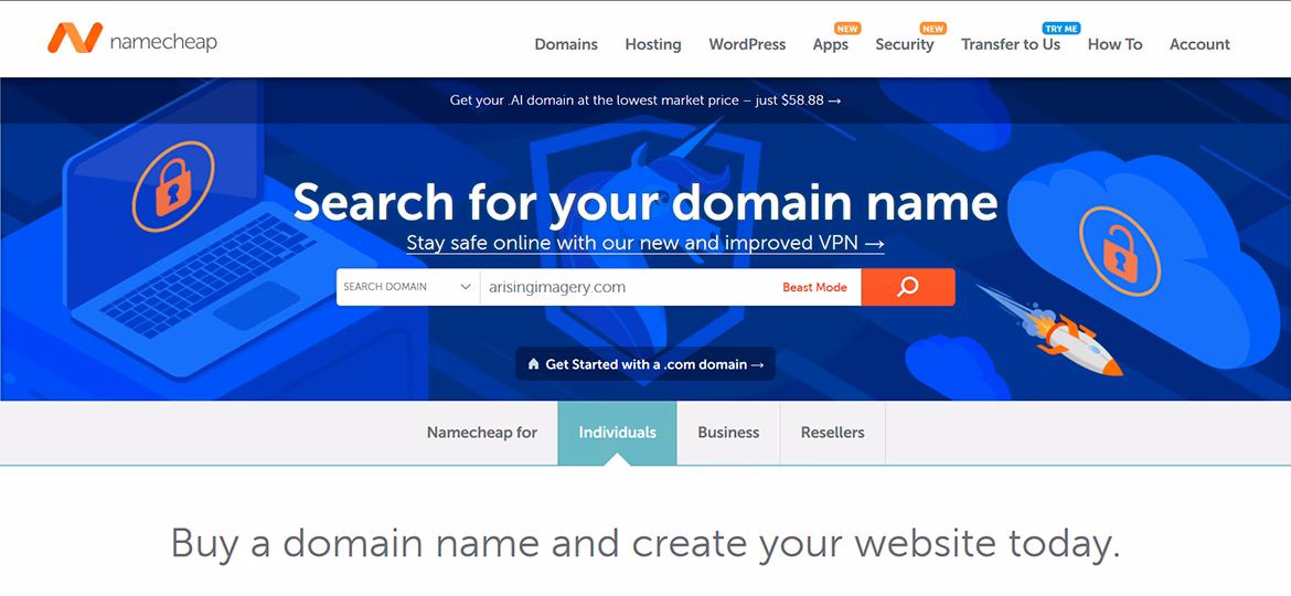 Welche ist die beste Domain für Fotografen?