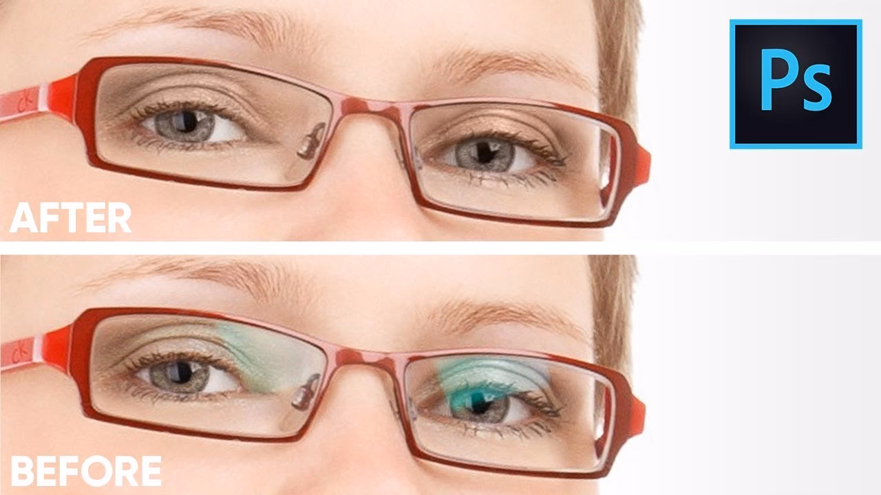 Comment supprimer le reflet des lunettes dans Photoshop ?