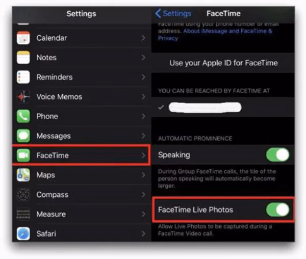 Wie kann ich die Kamera für FaceTime-Anrufe ändern?