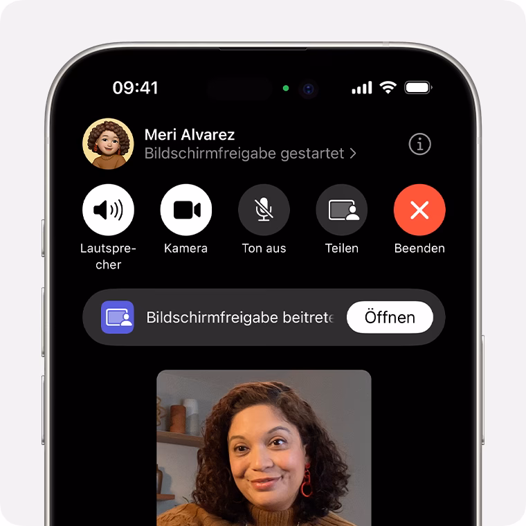 Wie beantworte ich FaceTime ohne Kamera?