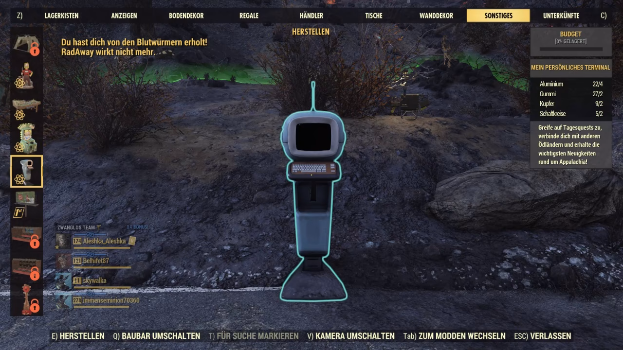 Wo finde ich eine Kamera in Fallout?