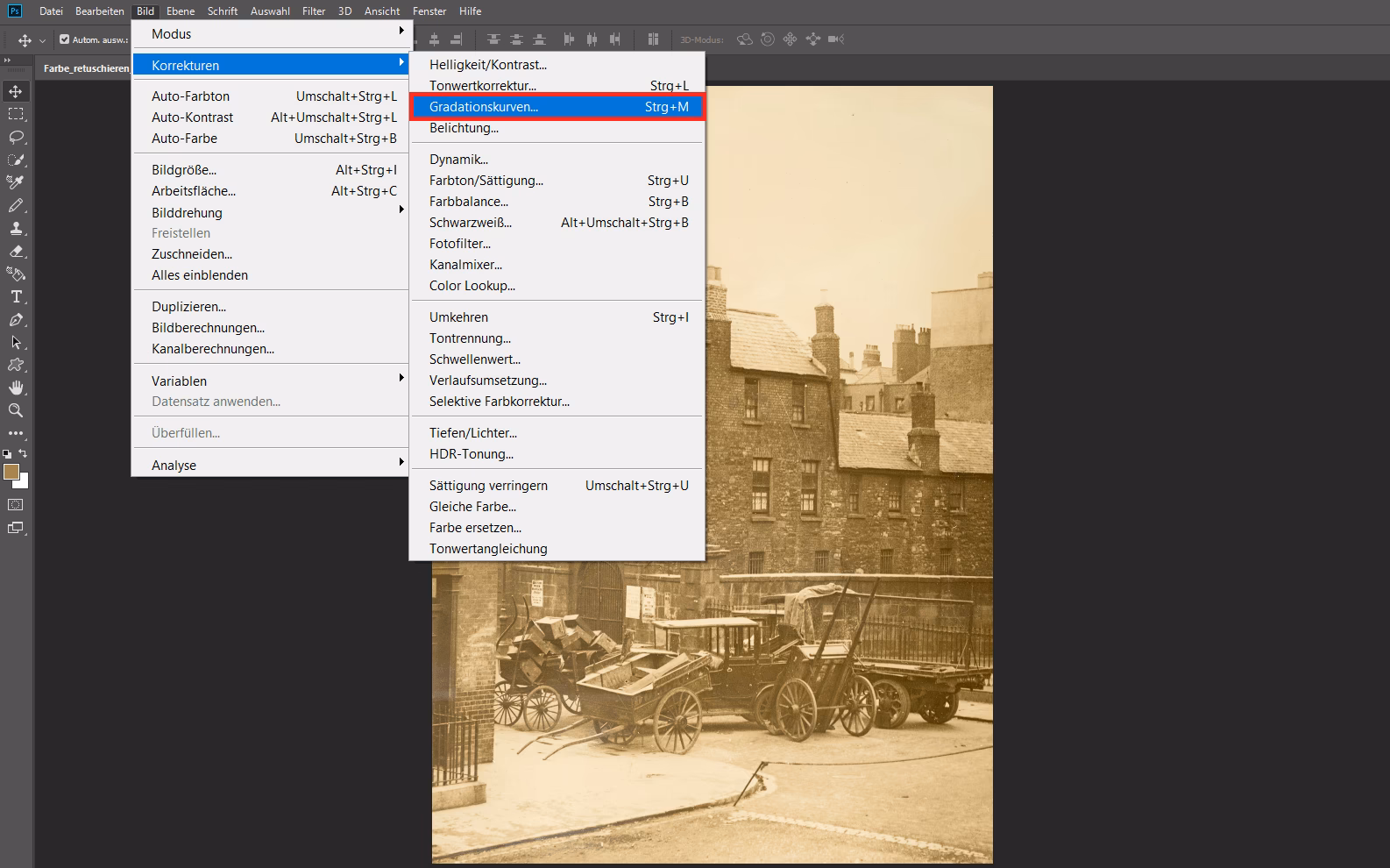 Wie kann ich in Photoshop Farbrauschen entfernen?