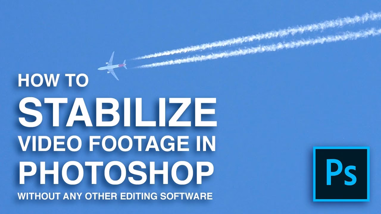 Wie stabilisiert man Videos in Adobe Photoshop?