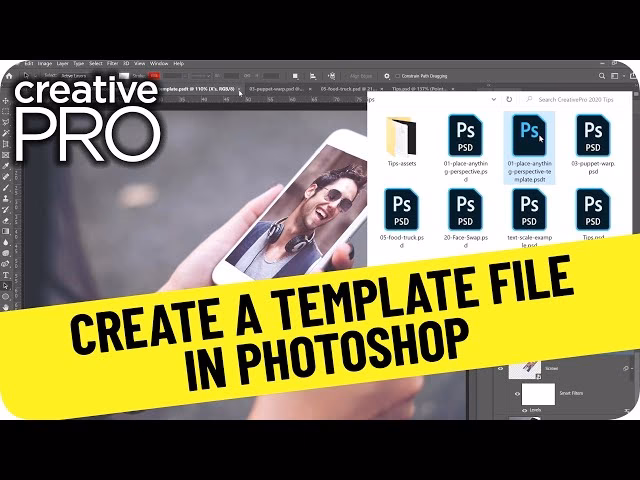 Gibt es Vorlagen für Photoshop?