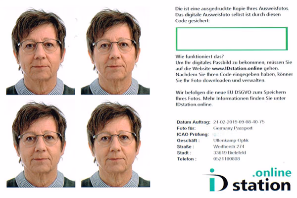 Wie viel kostet ein biometrisches Passbild bei dm?