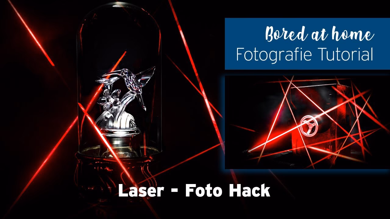 Was passiert, wenn ich einen Laser auf meine Kamera richte?