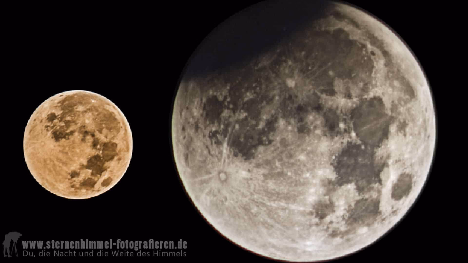 Wie macht man gute Fotos von einer Mondfinsternis?