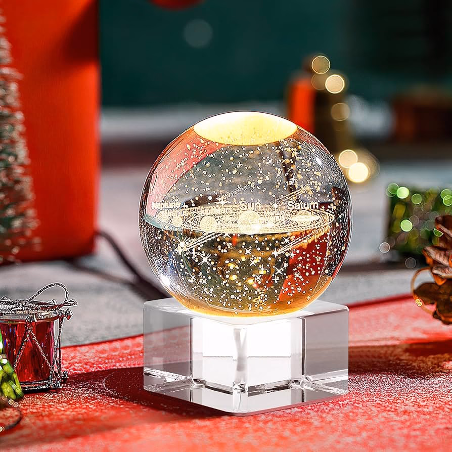 Wie erkennt man den Unterschied zwischen einer Kristallkugel und einer Glaskugel?