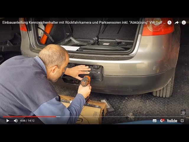 Kann man in einen VW Golf eine Rückfahrkamera einbauen?