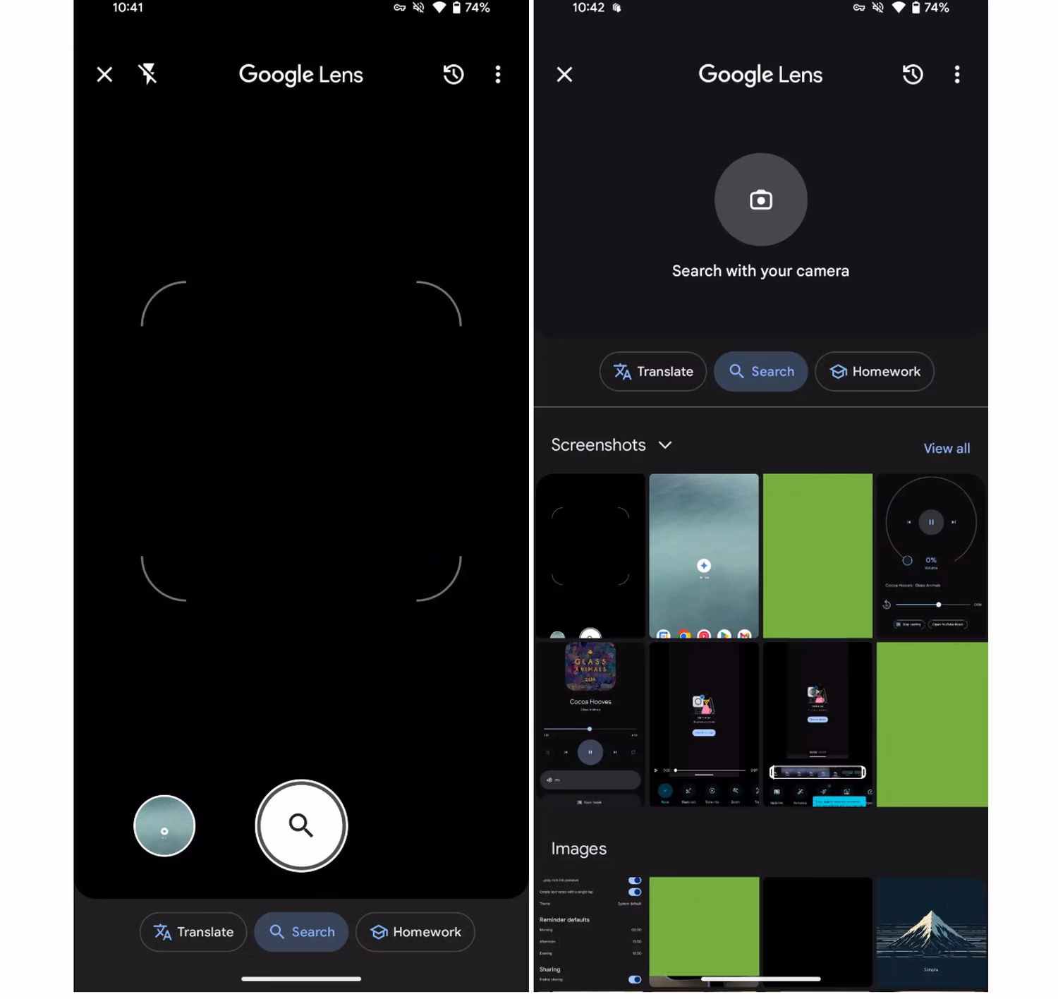 Wie aktiviere ich Google Lens?