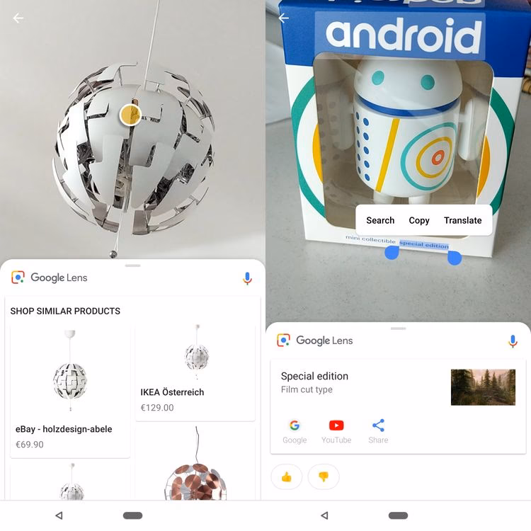 Wie kann ich Text fotografieren und Übersetzen?