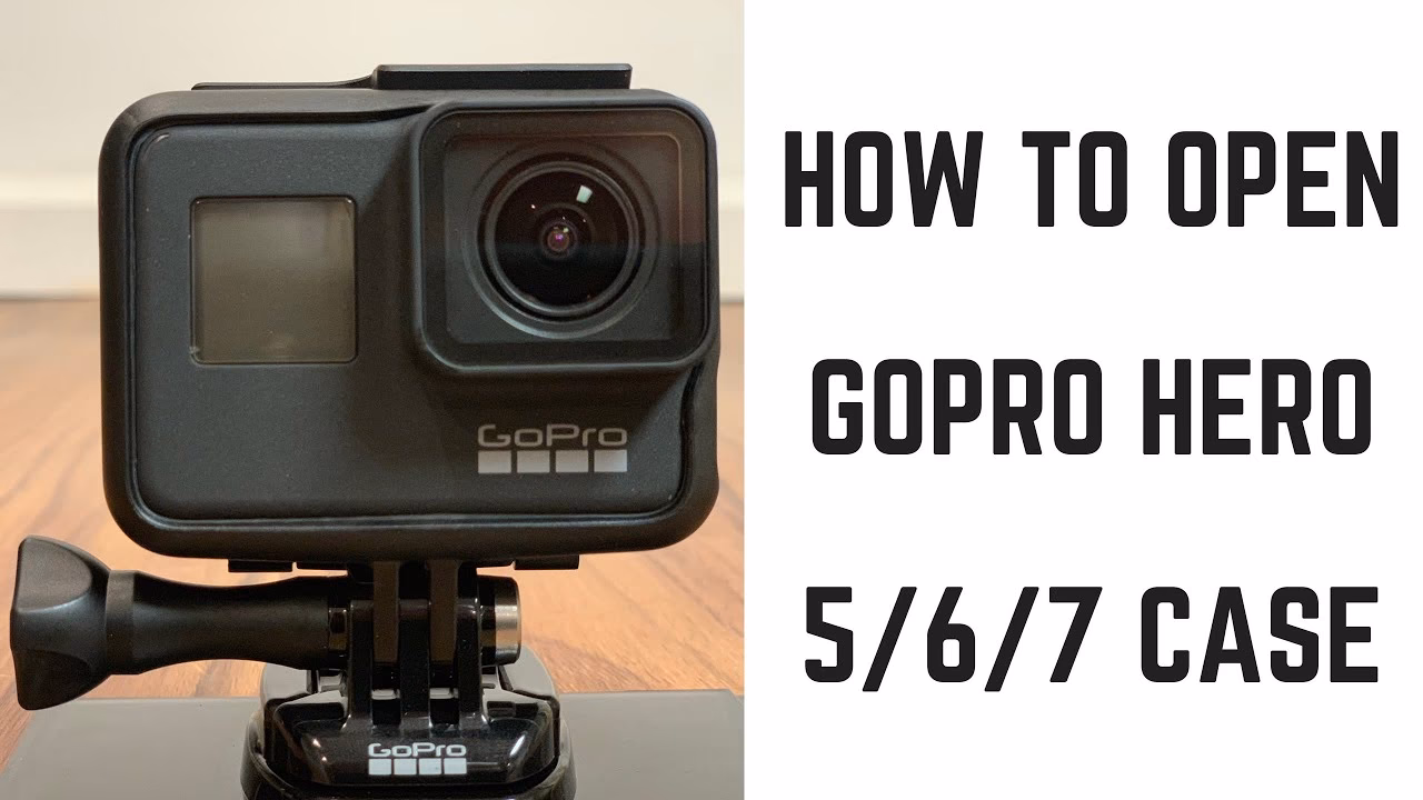 Wie geht die GoPro auf?
