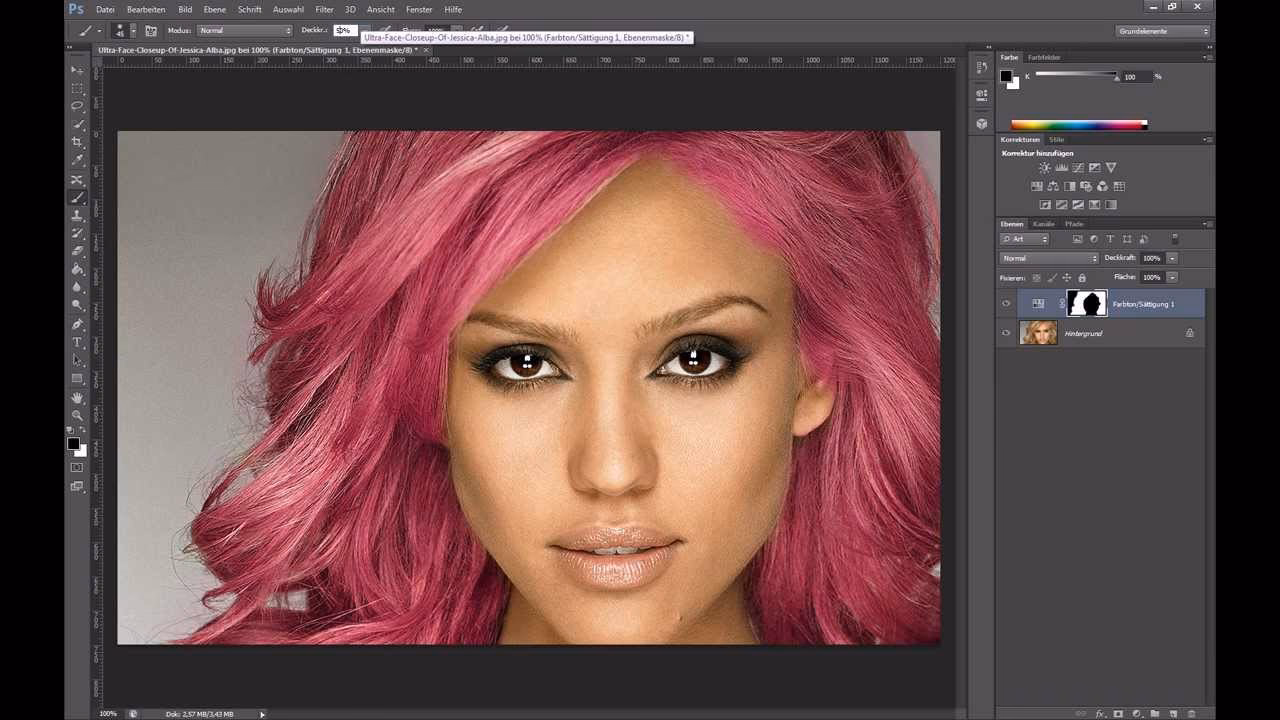 Welche App kann Haarfarbe ändern?